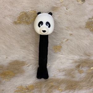 Vintage PEZ 3.9 Panda Candy Dispenser Collectors Item Black and White
